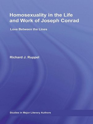 cover image of Homosexuality in the Life and Work of Joseph Conrad